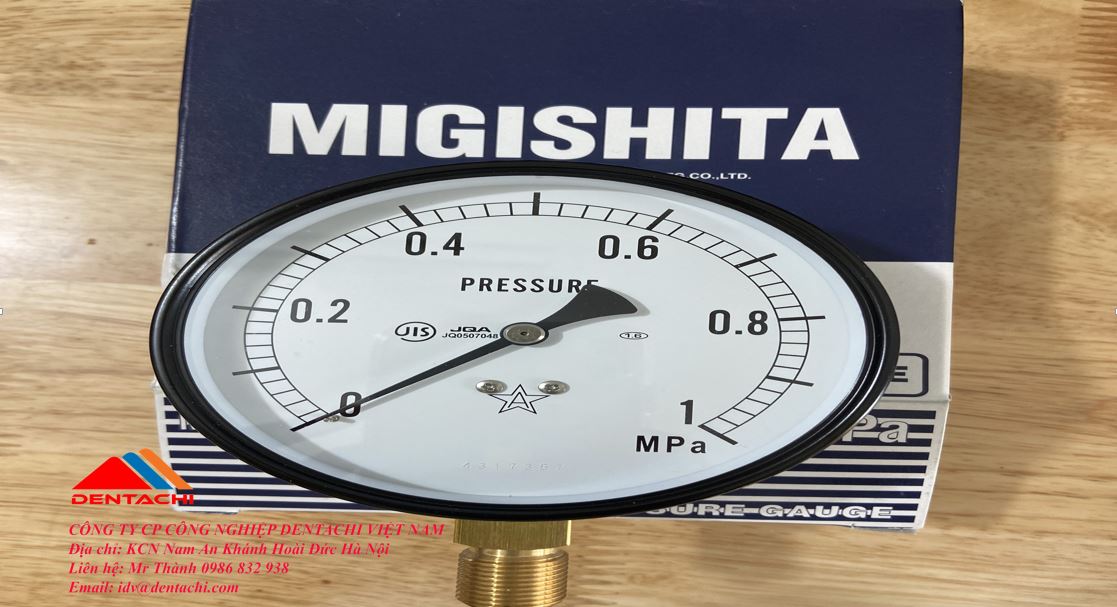 Pressure S-41-1MPa   Maker NIGISHITA  Measuring range (0 - 1)MPa